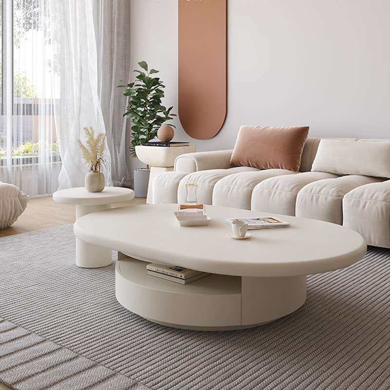 现代简约云朵岩板茶桌客厅家用小户型双抽屉奶油风茶几小边几组合,3C数码配件,其它配件,淘宝优惠券,粉丝福利购,淘宝优惠卷