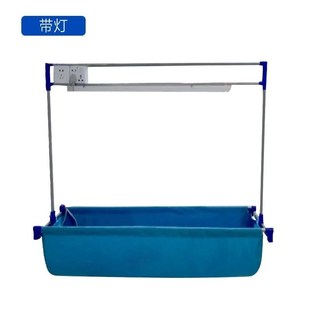 缝纫机布衣斗带灯架衣车兜1.2m折叠式收缩衣车布兜工业缝纫机车斗