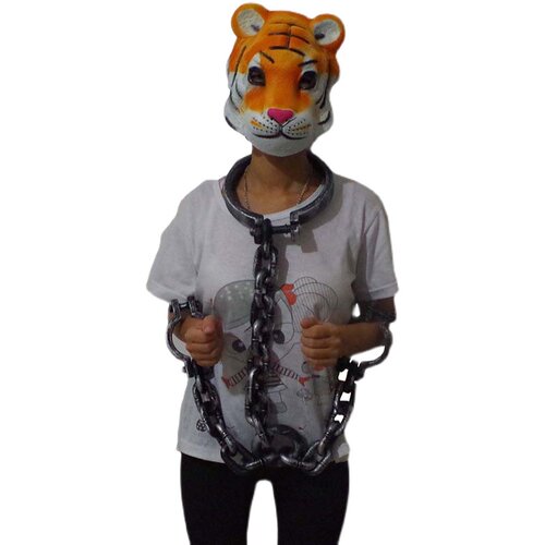 Halloween decorations Plastic handcuffs crew props Prisoner