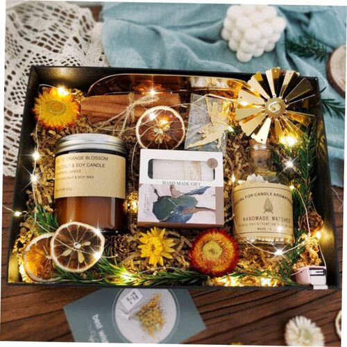 16pc Scented Candles Gift Portable Travel Tin Essential Oil