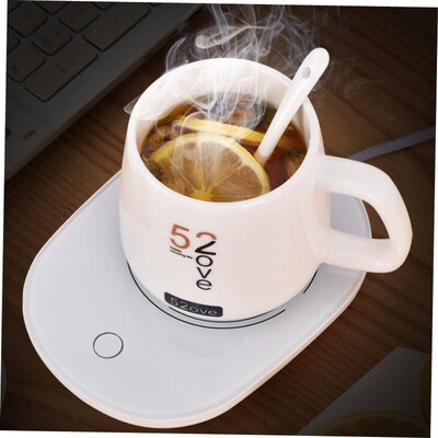 office smart cup warmer Electric heating desktop coaster 55C