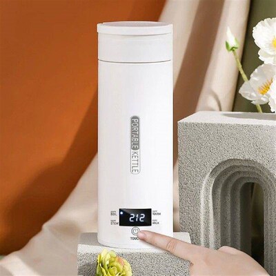 500ml Electric Heating Cup LCD Screen 110V 300W 4 Variable