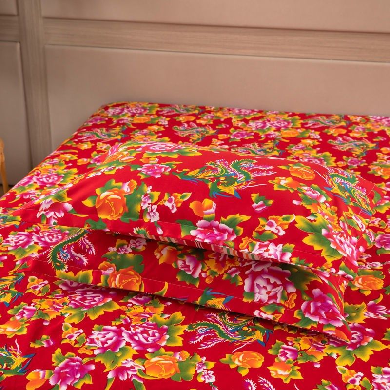 2023新款东北大花布枕斜纹枕长枕短短枕单人人保暖枕,床上用品,枕套,淘宝优惠券,粉丝福利购,淘宝优惠卷