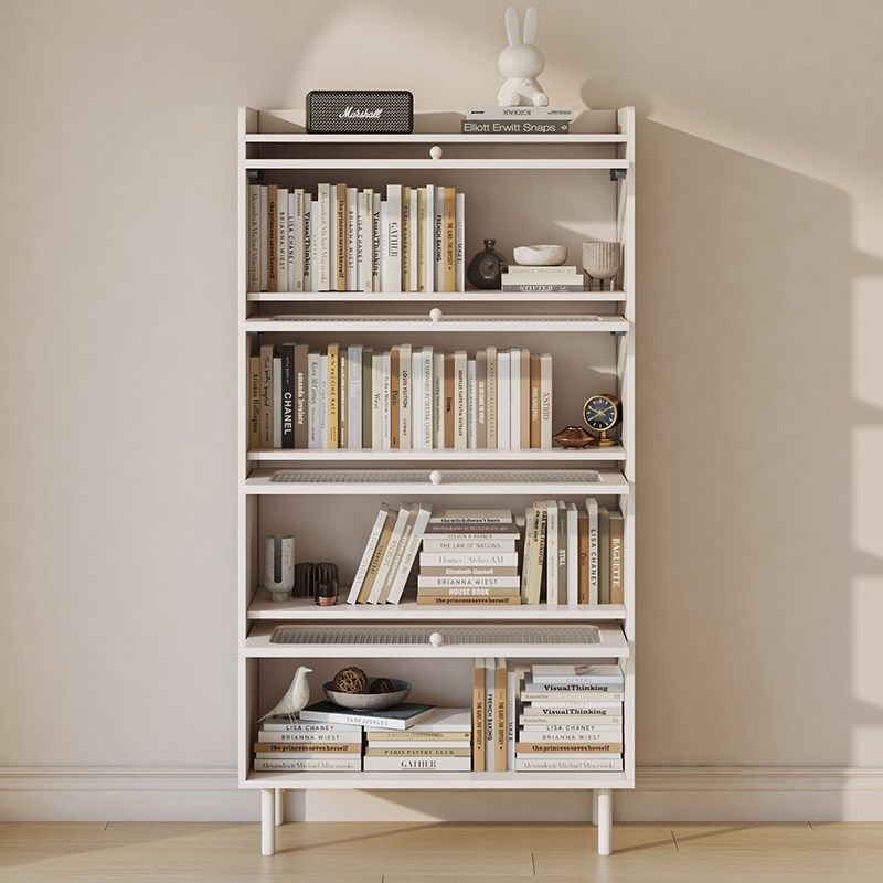 扬盈儿童防尘书柜带玻璃门客厅家用防尘自由格子柜小立柜窄柜,住宅家具,单个书柜,淘宝优惠券,粉丝福利购,淘宝优惠卷