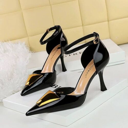 Luxurious Elegant Pointed-Toe High Heel Sandals Women