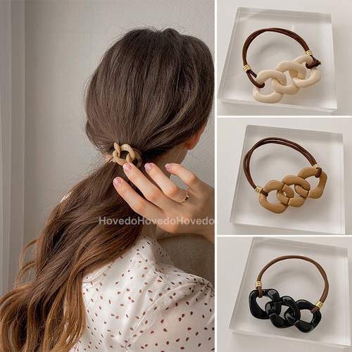 New Korea Women Hair Ropes Temperament Hair Bands Elastic Ru