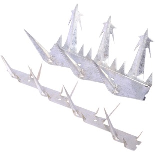 防爬刺钉不锈钢倒刺围栏室外阳台安全墙刺阻爬防盗刺防锈钢钉