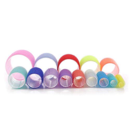 6pcs Self-Grip Hair Rollers Heatless Hair Curlers No Heat Ha
