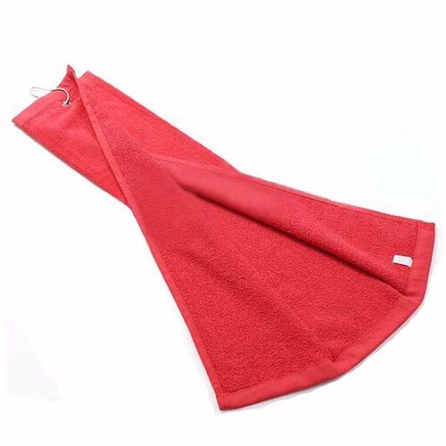 1PC  Cotton Golf Towel Size 40X60cm with Metal Hook Wash