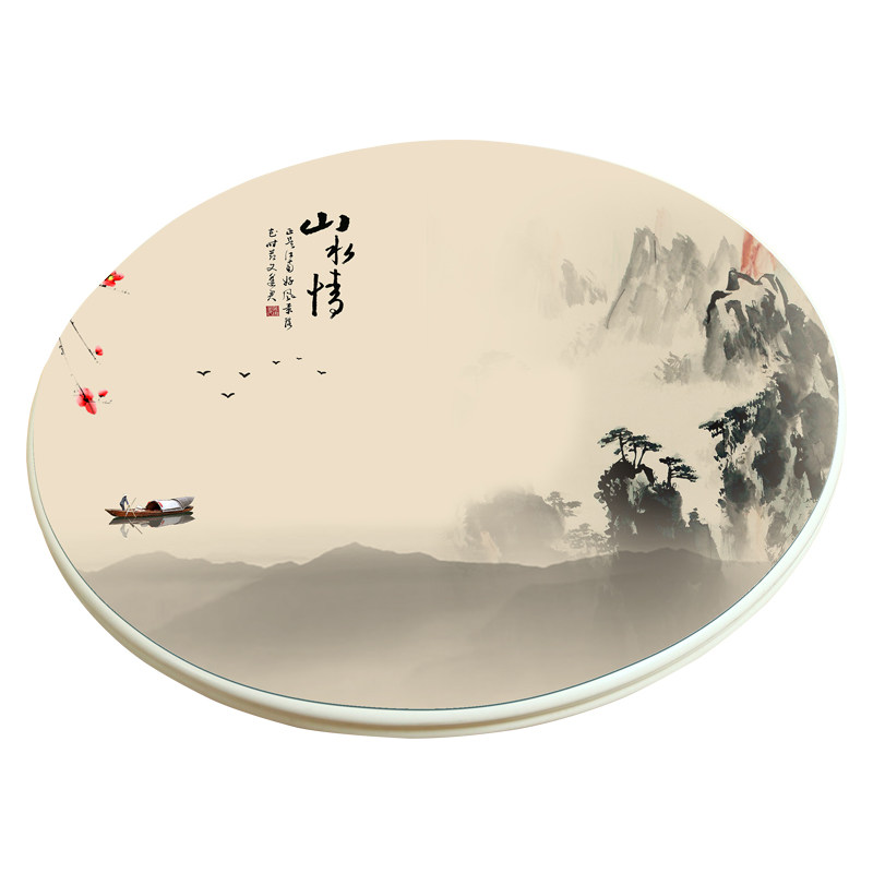 中式复古圆形桌布防水防油防烫pvc免洗家用大圆桌餐桌垫塑料台布,居家布艺,桌布,淘宝优惠券,粉丝福利购,淘宝优惠卷
