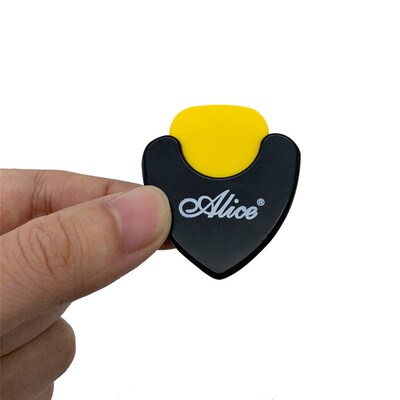 1 piece Alice Guitar Pick Holder Plastic Plectrum Case Media