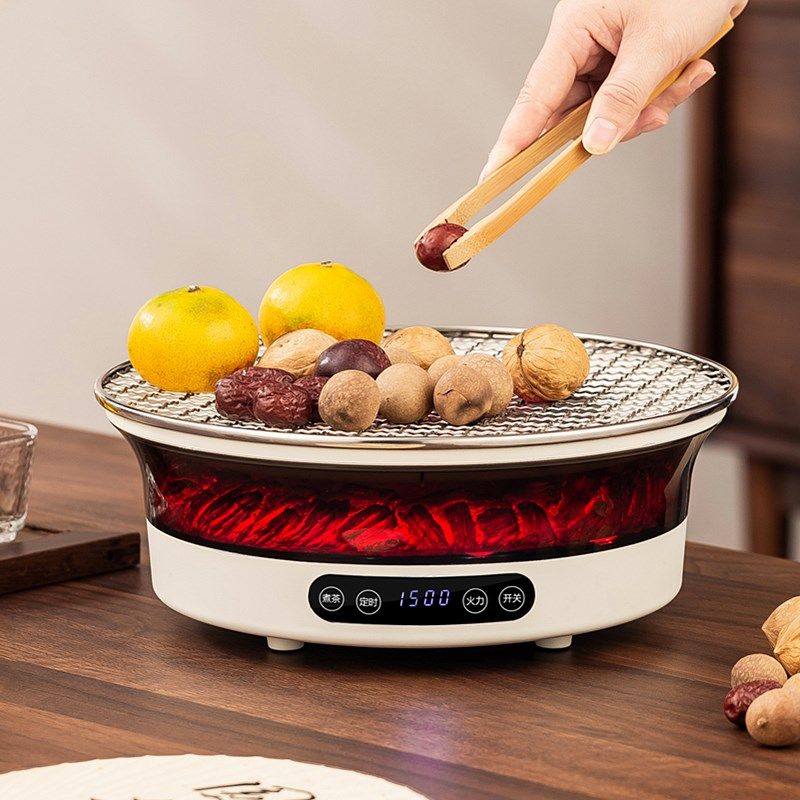 围炉煮茶烤火炉装202新款煮茶器具玻璃煮茶壶室内电陶炉煮茶炉,厨房电器,电茶炉/煮茶器/茶饮机,淘宝优惠券,粉丝福利购,淘宝优惠卷