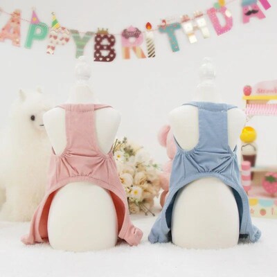Summer Dog Clothes Jumpsuit Cute Pets Rompers Overalls Pants
