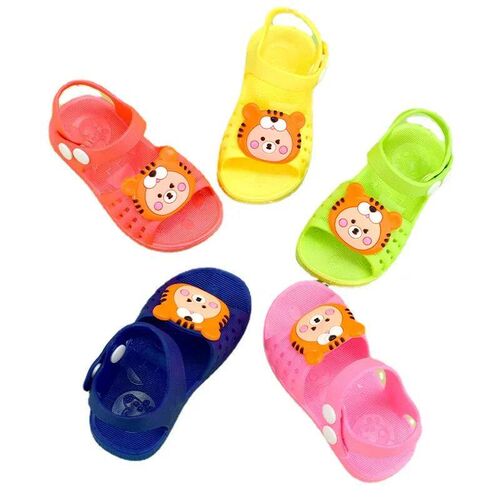 Baby Girls Shoes Hole Sandals 2024 New Childrens Shoes Bea