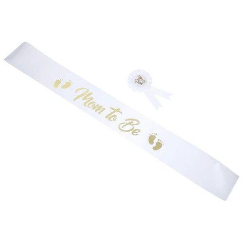 Party Strap Badge Dad Gift to Be Baby Shower Decorations