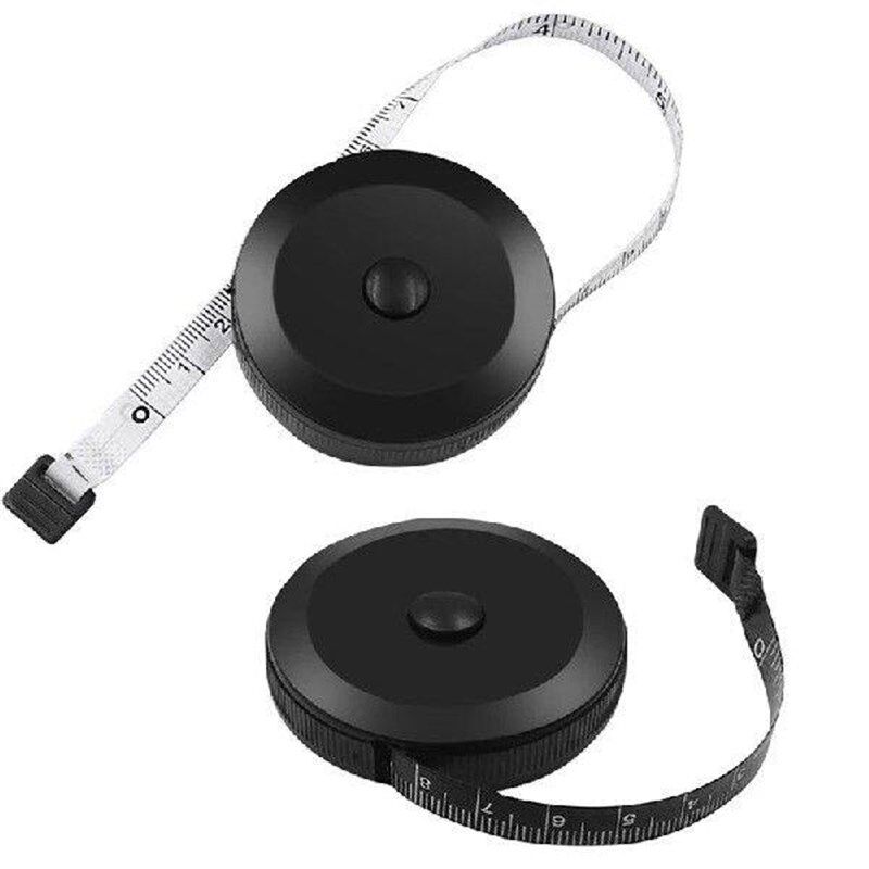 1.5m Body Measuring Ruler Sewing Tailor Tape Measure Mini - 实物图