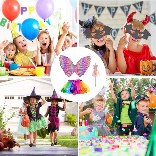 Fairy Costume Set 3 Pcs Fairy Princess Costume For Girls Inc