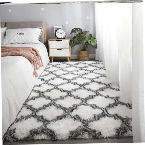 Carpets Plush carpet bedroom rug bedside blanket floor mat 1