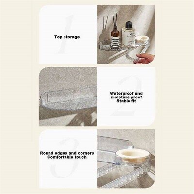 Folding Free Punching Clothing Storage Shelf