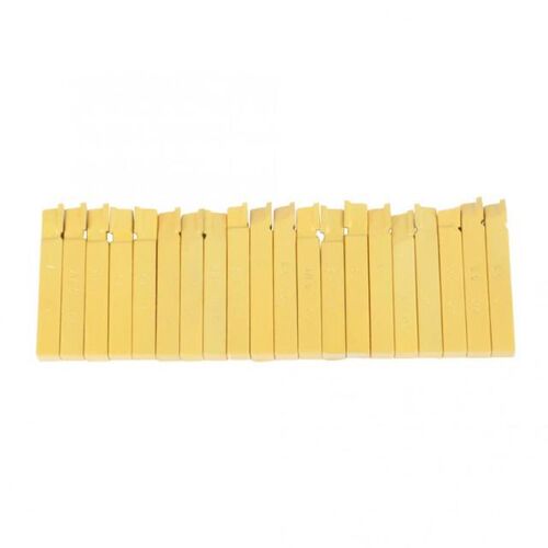 20Pcs 3/8 Lathe Tools Carbide Tipped Welding Milling Cutti
