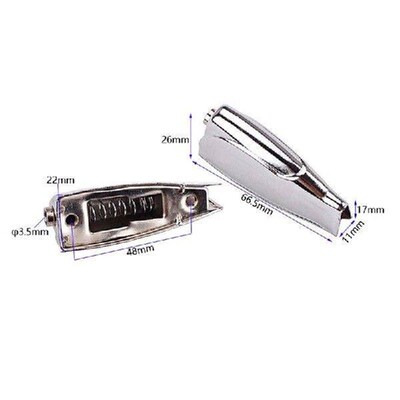 2PCS Drum End Claw Hook Snare Bass Drum Lug Claw Drum