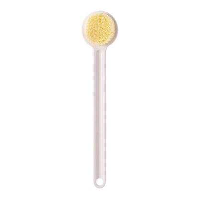 Long-handle Japanese-style premium bath brush for scrubbing
