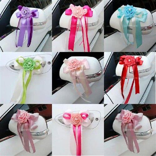 Antenna loops made of ribbon, car loops, decoration, car