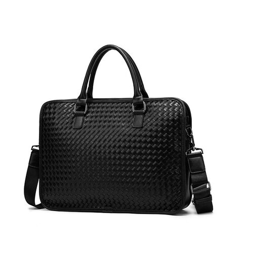 20253 Mens Hand-held Braided Bag Horizontal Business Mens