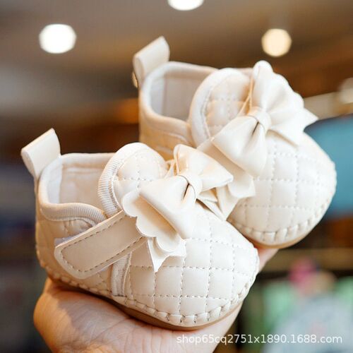Baby Shoes, Soft-soled, Non-slip, Beginner Girls Shoes, 0-1