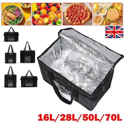 70L Insulated Thermal Cooler Bag Cool Lunch Foods Drink Stor