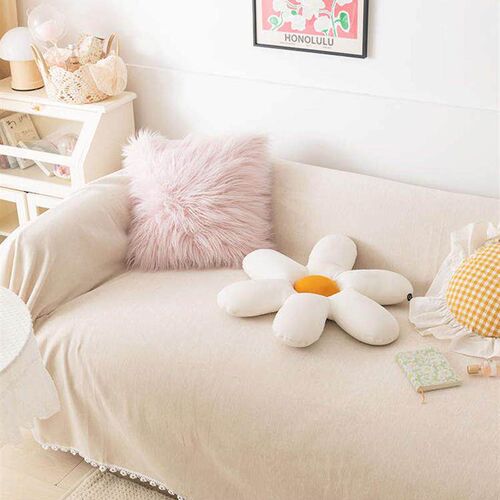 Inya Throw Blanket Textured Solid Soft Sofa Couch Cover Deco