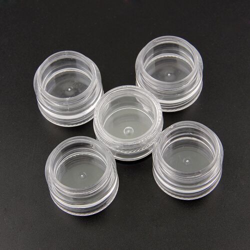 1 Set 30*77mm Transparent Empty Plastic Storage Boxes Nail A