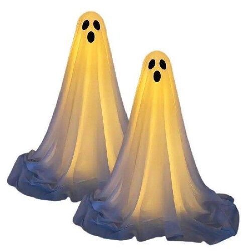 Halloween Decorations Outdoor Large Lighted White Cloth