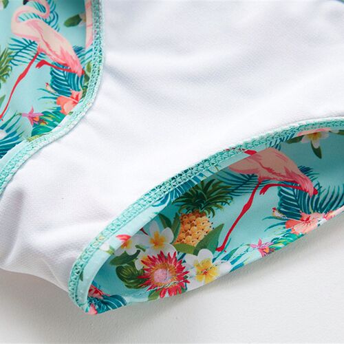 2023 New Girls Swimsuit Unicorn Tankini Two Piece 1-8years I