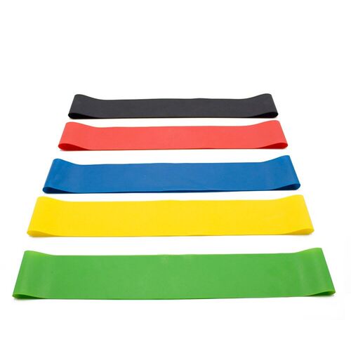 Portable Fitness Workout Equipment Rubber Resistance Bands Y