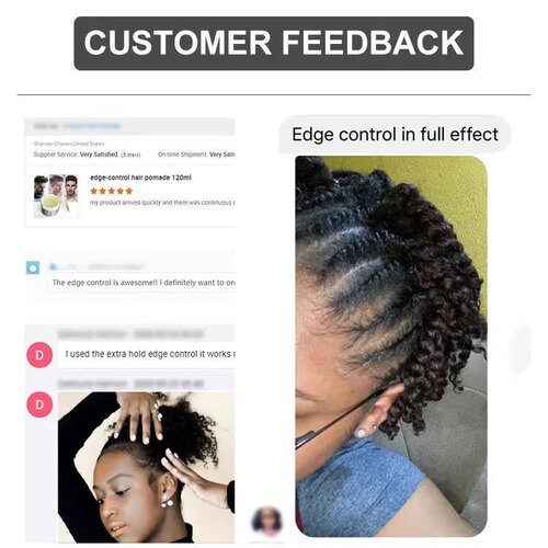 Edge Control 48 Hour Hold Natural Hair Styling Pomade Africa