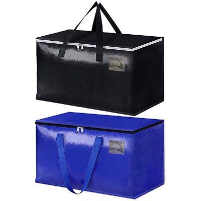 90L Moving Bags with Zippers & Handles Moving Boxes Space
