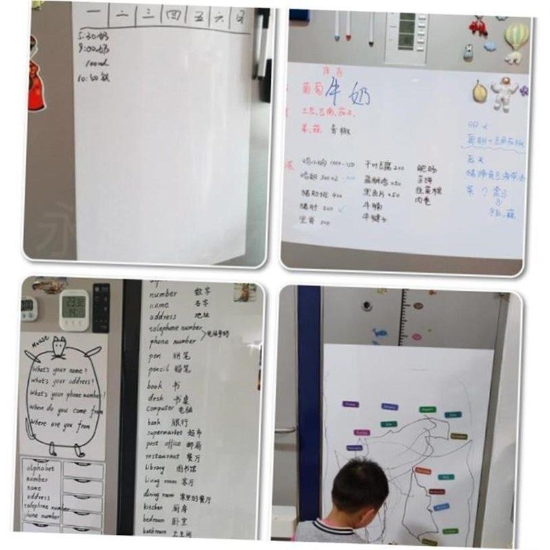 Whiteboard attached to blackboard magnetic writUing board白