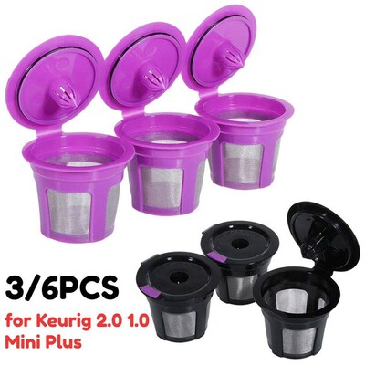 Reusable Coffee Capsule For Keurig 2.0 1.0 Mini Plus Refilla