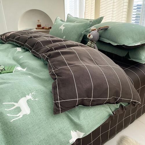 Bedsheet sinle cotton dormitory student three piece 1.8