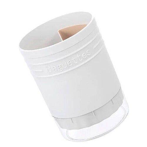 Round Draining Kitchen Utensil Holder Cutlery Storage Box