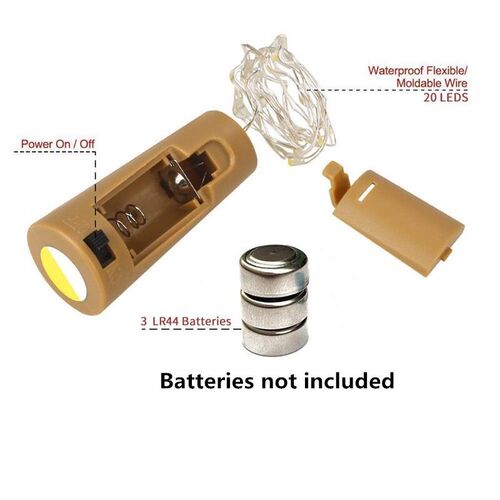 200CM 20LED Wine Bottle Cork String Lights Wedding Holiday P