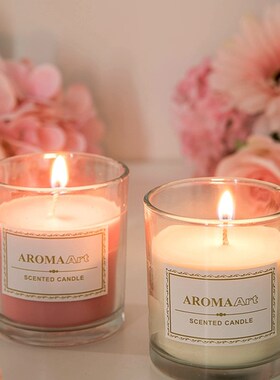 Candles Gift Set Luxury Scented Soy Wax Candle Home Decor