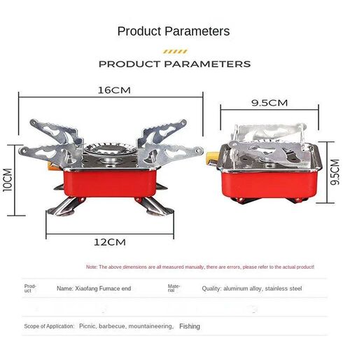 Portable Camping Gas Stove Mini Burner Cooker Foldable Windp