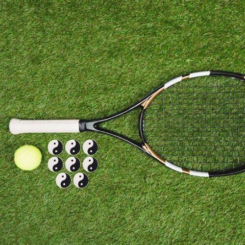 8 Pcs Damper Portable Tennis Racket Absorber Balls Dampener