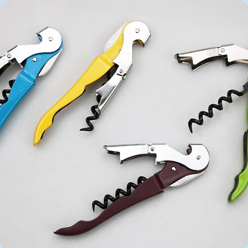 Multi-Functional 2 in 1 Bottle Opener Stainless Steel Bar Ta