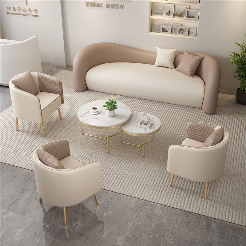 美甲店沙发会客接待洽谈休闲创意沙发茶几顾客专用休息区沙发,商业/办公家具,商用休闲桌,淘宝优惠券,粉丝福利购,淘宝优惠卷