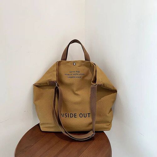 2022 New Large Capacity Tote Bags For Women Casual Canvas Sh