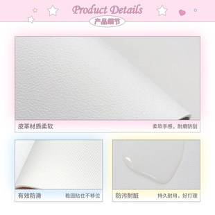 xipiplb可爱少女风家用餐垫皮革防水防烫碗盘垫吧台桌面隔热垫子