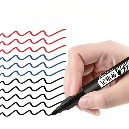 6PCs/Set Permanent Marker Pen Fine Point Waterproof Markers